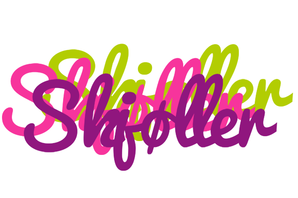 Skjøller flowers logo