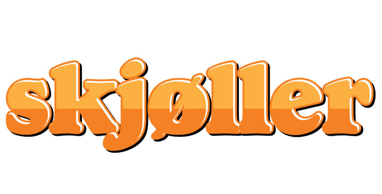 Skjøller orange logo