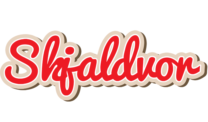 Skjaldvor chocolate logo