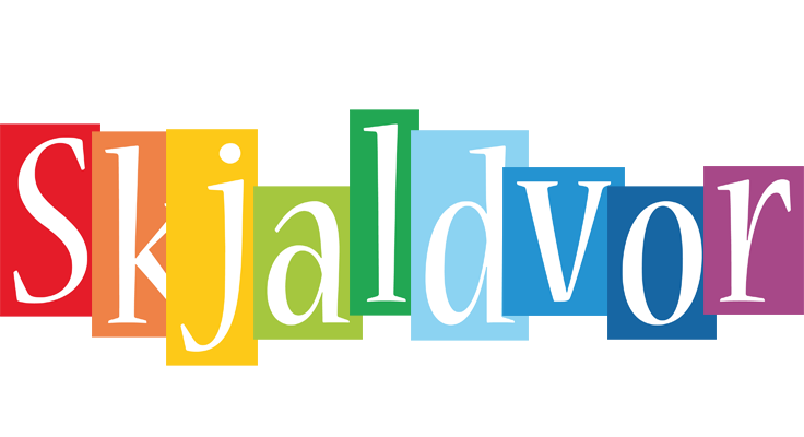 Skjaldvor colors logo