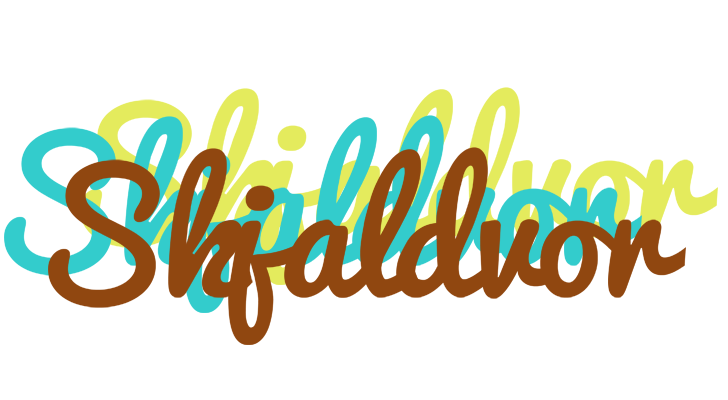Skjaldvor cupcake logo