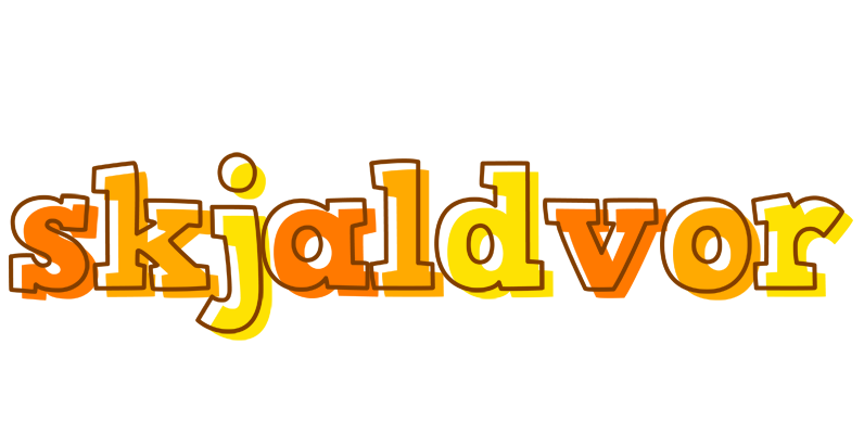Skjaldvor desert logo