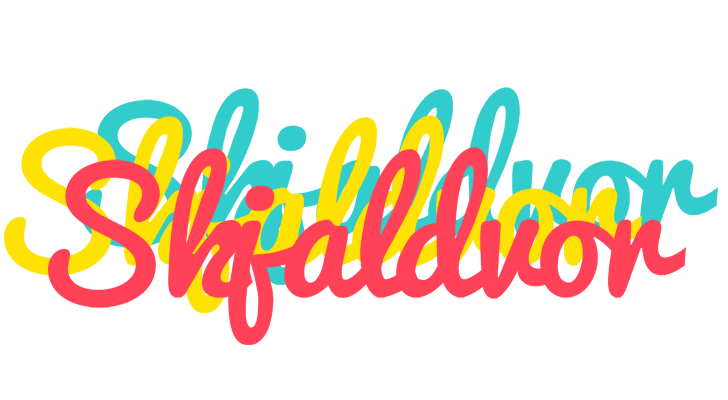 Skjaldvor disco logo