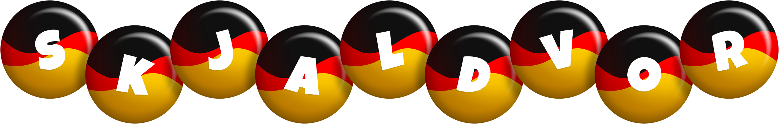 Skjaldvor german logo