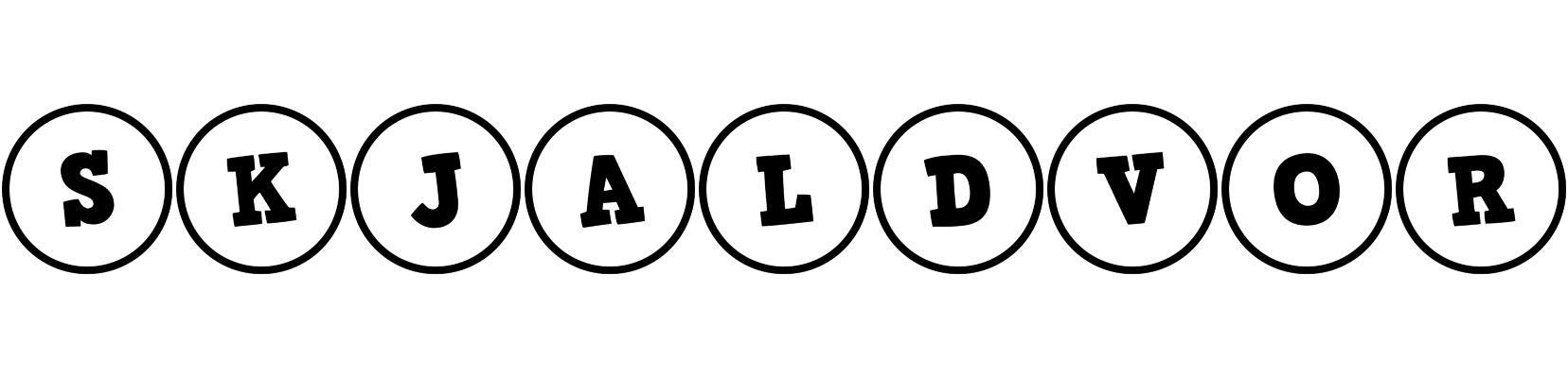 Skjaldvor handy logo