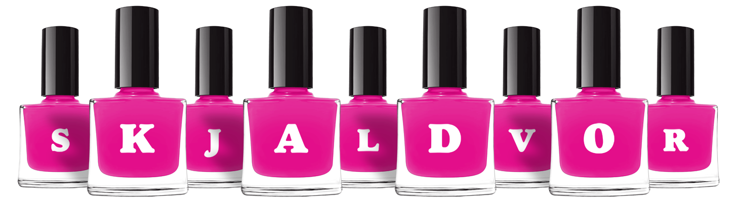 Skjaldvor nails logo