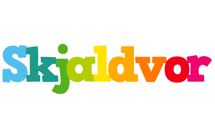 Skjaldvor rainbows logo