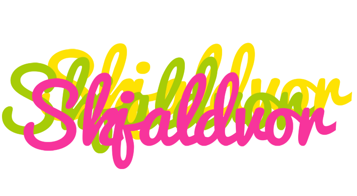 Skjaldvor sweets logo