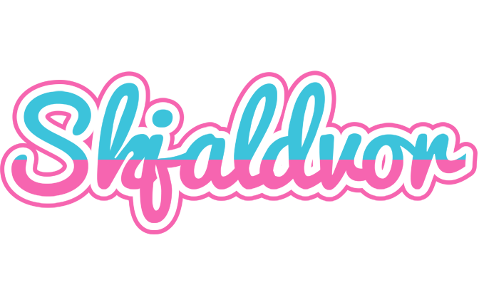 Skjaldvor woman logo