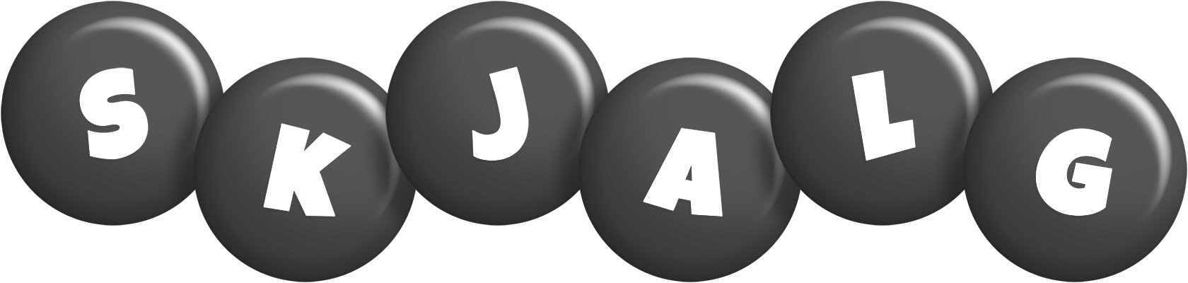 Skjalg candy-black logo