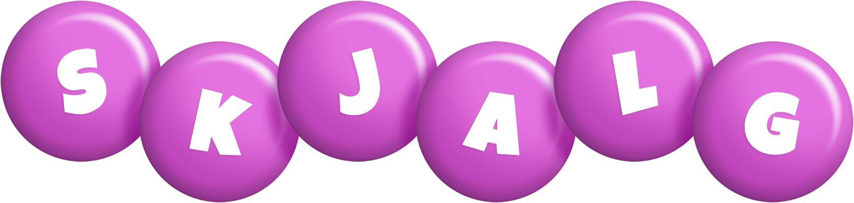 Skjalg candy-purple logo