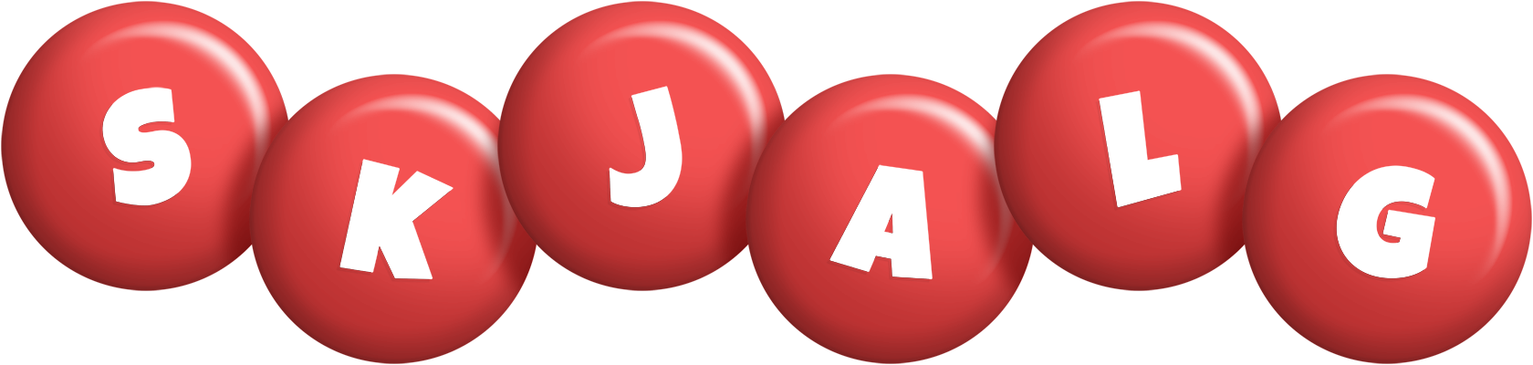 Skjalg candy-red logo