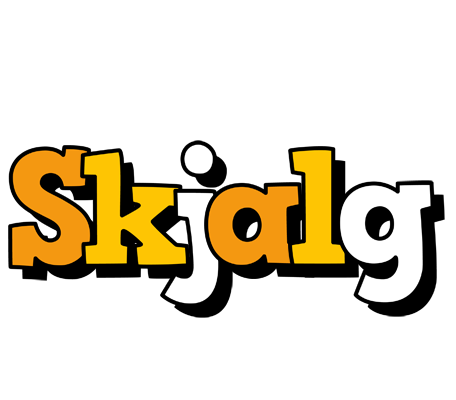 Skjalg cartoon logo