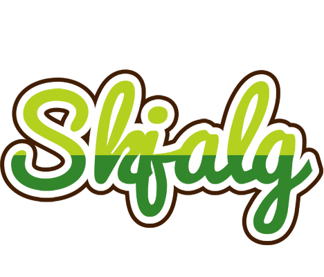 Skjalg golfing logo
