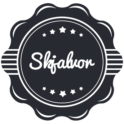 Skjalvor badge logo