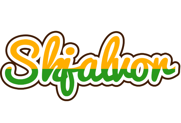 Skjalvor banana logo