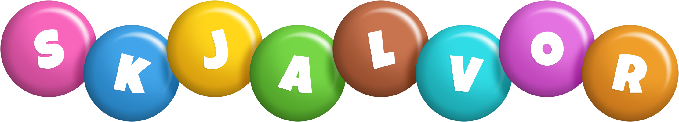 Skjalvor candy logo