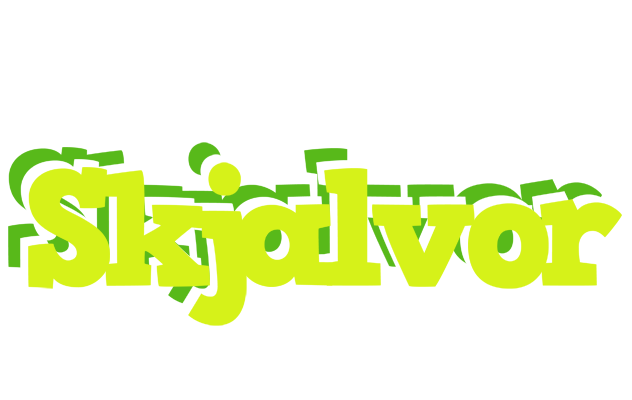 Skjalvor citrus logo