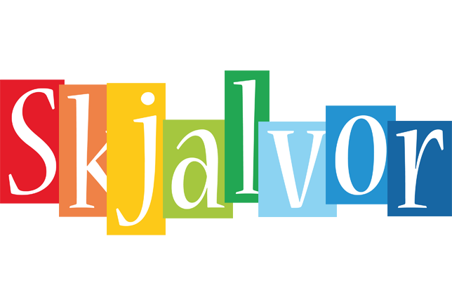 Skjalvor colors logo