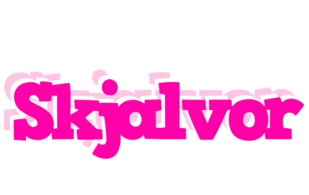Skjalvor dancing logo