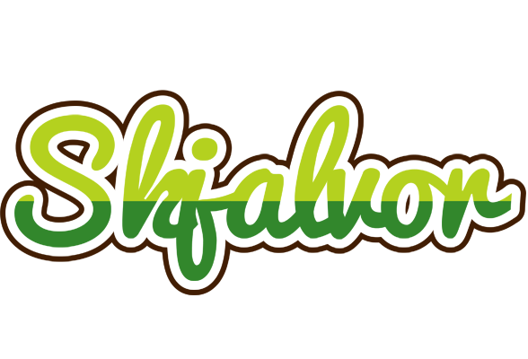Skjalvor golfing logo