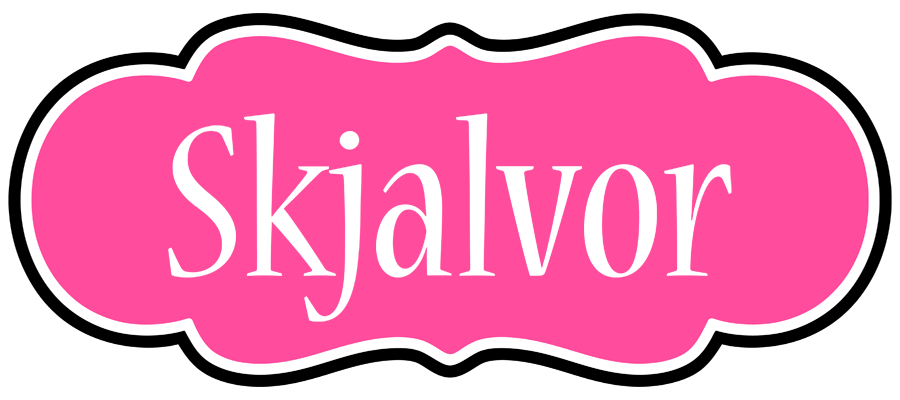 Skjalvor invitation logo