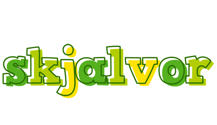 Skjalvor juice logo