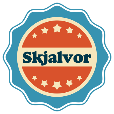 Skjalvor labels logo