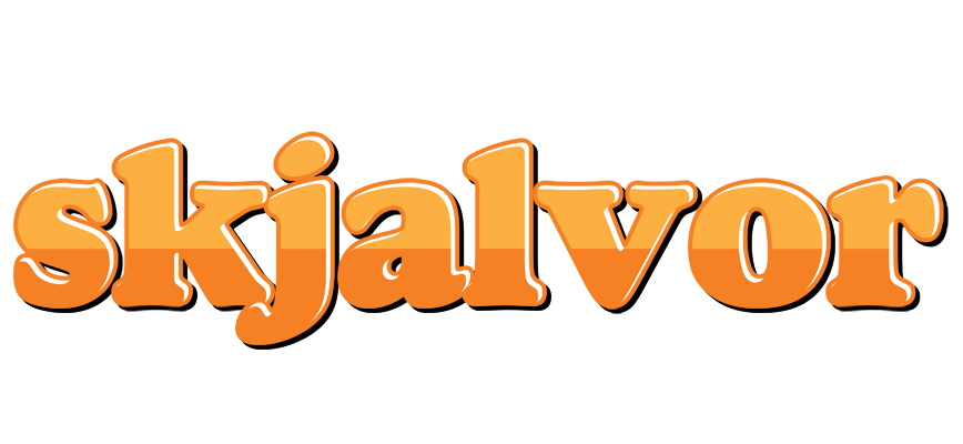 Skjalvor orange logo