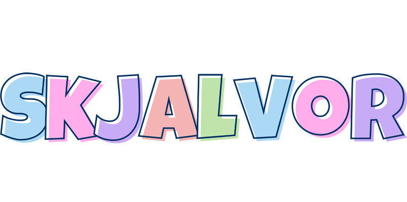 Skjalvor pastel logo