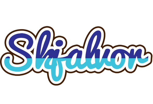 Skjalvor raining logo