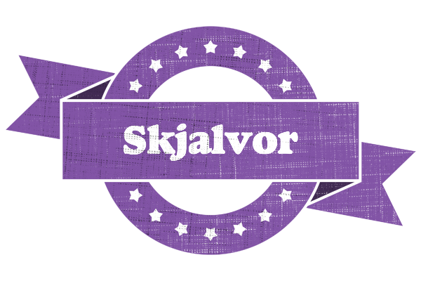 Skjalvor royal logo