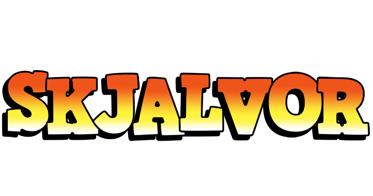 Skjalvor sunset logo