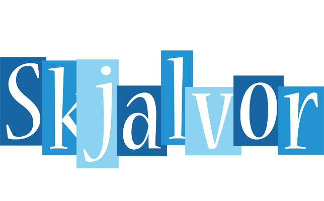 Skjalvor winter logo