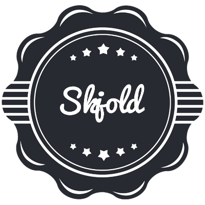Skjold badge logo