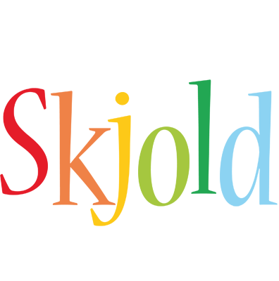 Skjold birthday logo