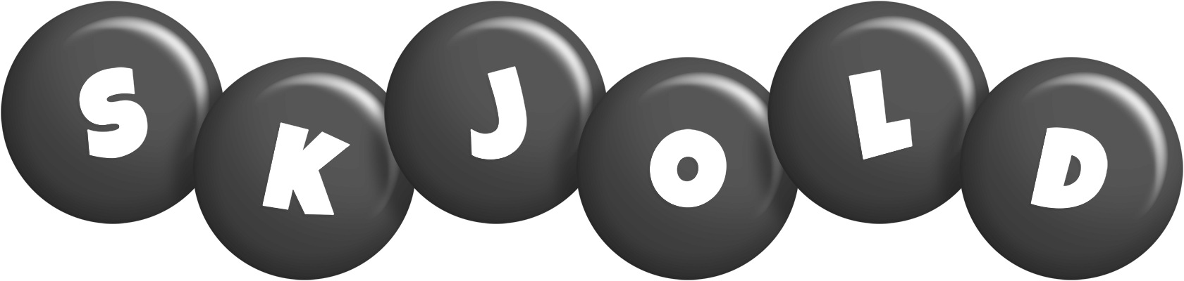 Skjold candy-black logo