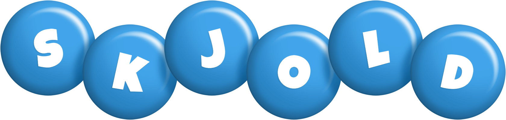 Skjold candy-blue logo