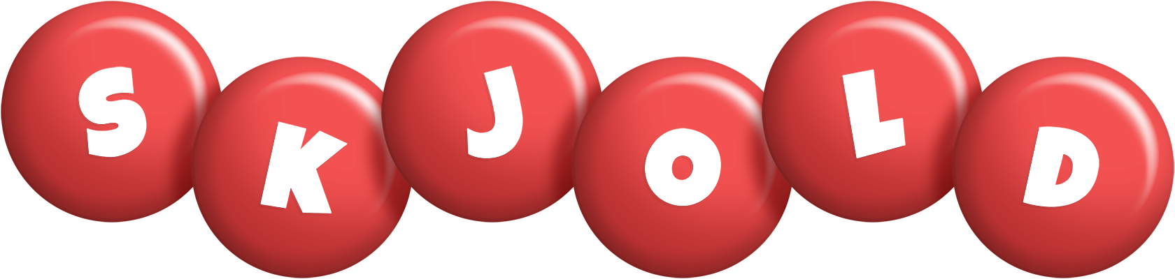 Skjold candy-red logo