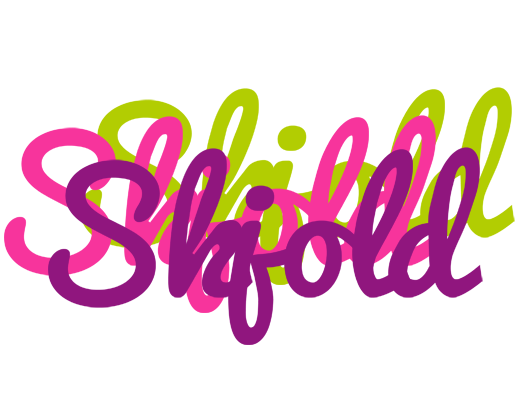 Skjold flowers logo