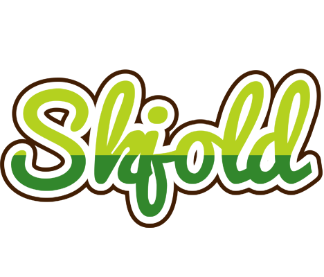 Skjold golfing logo
