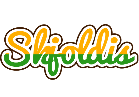 Skjoldis banana logo