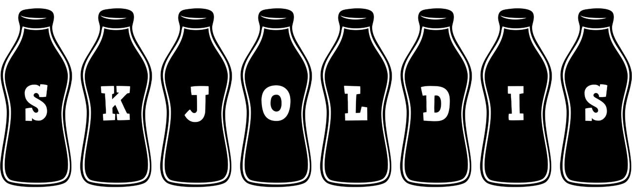 Skjoldis bottle logo