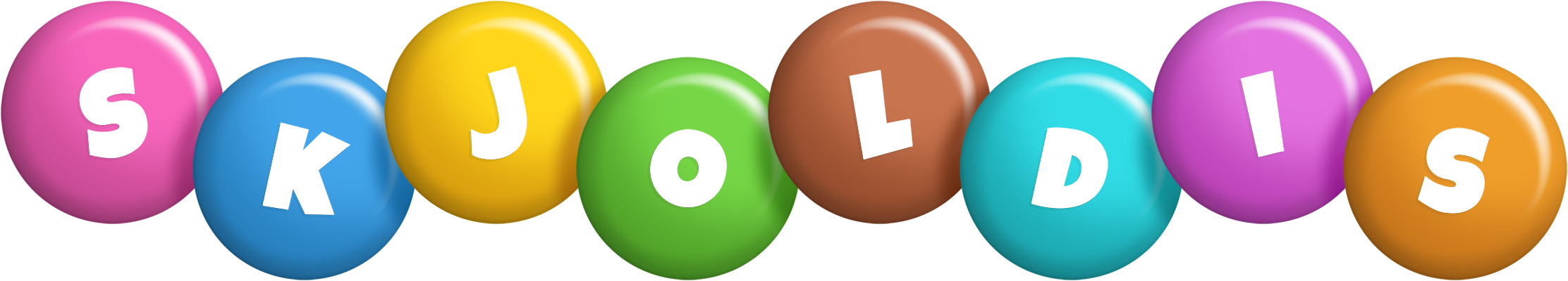 Skjoldis candy logo