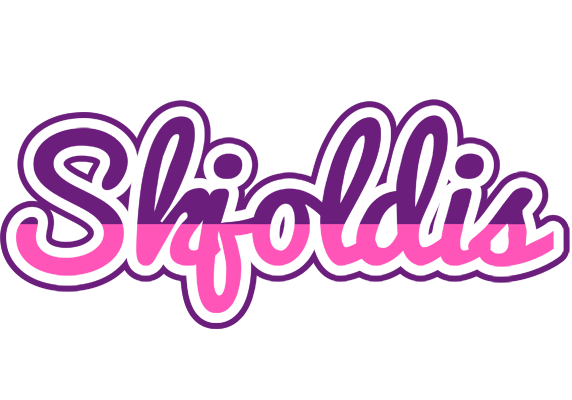 Skjoldis cheerful logo