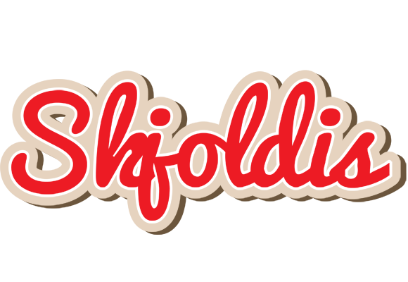 Skjoldis chocolate logo