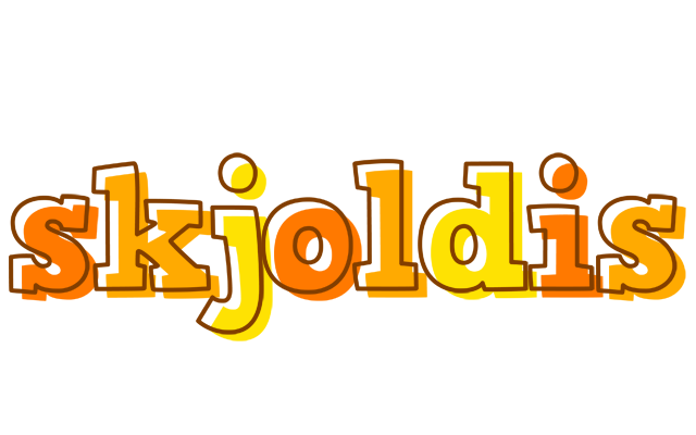 Skjoldis desert logo