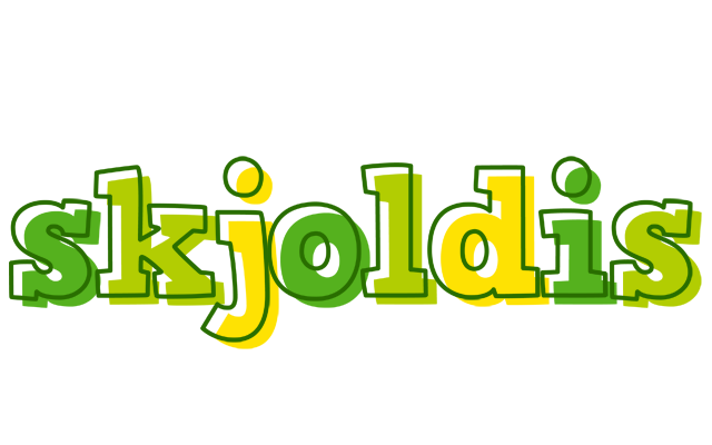 Skjoldis juice logo