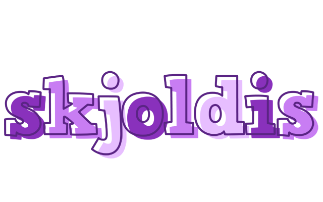 Skjoldis sensual logo