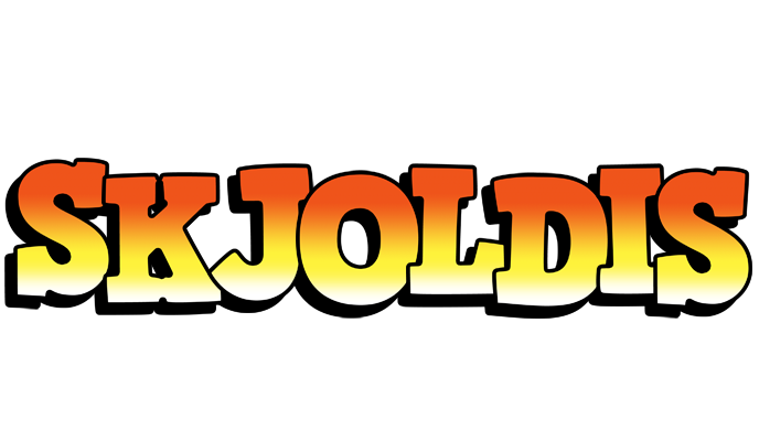 Skjoldis sunset logo